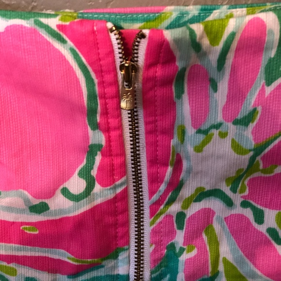Lilly Pulitzer Pink Daisy Fun Skort 0 - Picture 4 of 8
